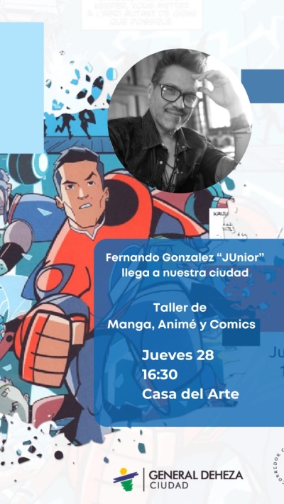 Taller de manga, animé y comics.