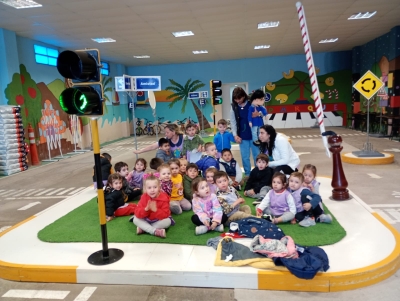 VISITAS EN EL CENTRO DE EDUCACIÓN VIAL