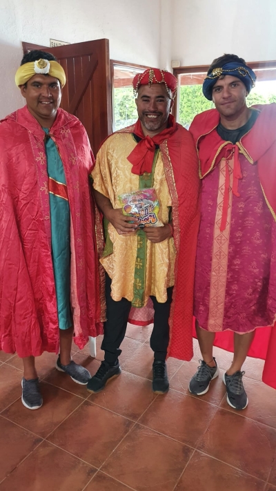 ¡HOY, LLEGARON LOS REYES MAGOS AL POLIDEPORTIVO MUNICIPAL!