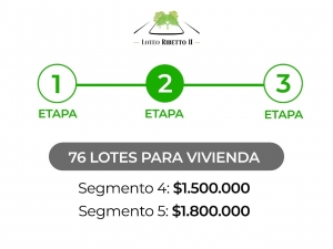 LOTEO RIBETTO II - ETAPA 2