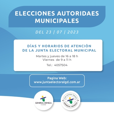 JUNTA ELECTORAL MUNICIPAL.