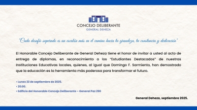 ACTO ENTREGA DE DIPLOMAS - ALUMNOS DESTACADOS