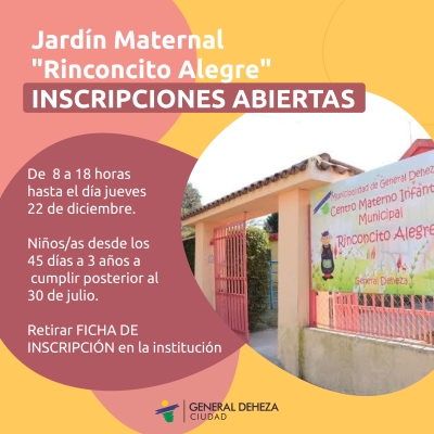 JARDÍN MATERNAL "RINCONCITO ALEGRE"