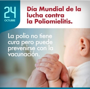 24 DE OCTUBRE - DÍA DE LA POLIOMIELITIS