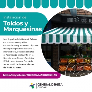 TOLDOS Y MARQUESINAS