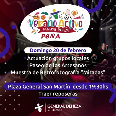 ¡TE ESPERAMOS EN LA PLAZA CENTRAL!