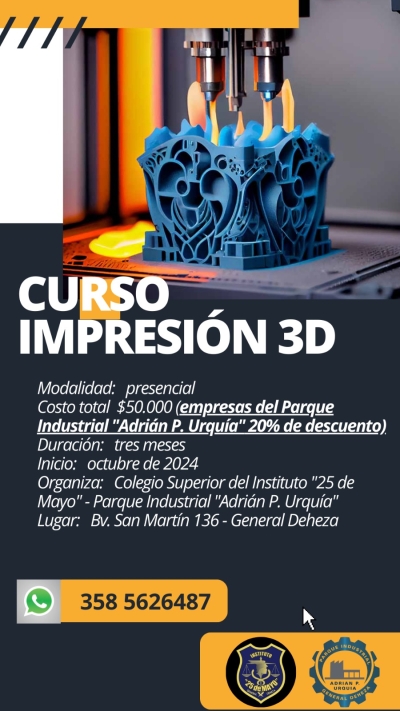 CURSO DE IMPRESIÓN EN 3D