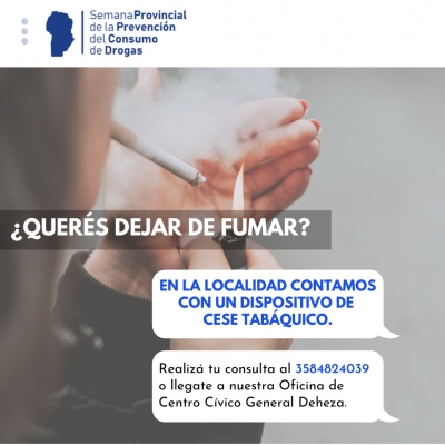 SEMANA CONTRA EL USO INDEBIDO DE SUSTANCIAS.