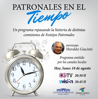 PATRONALES EN EL TIEMPO.