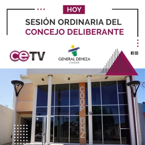 NUEVA SESIÓN DEL CONCEJO DELIBERANTE.