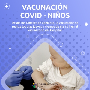 VACUNACIÓN COVID PARA NIÑOS.