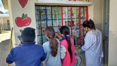 Equipo Interdisciplinario Municipal en las escuelas primarias. Kiosco Saludable.