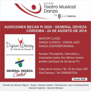 AUDICIONES BECAS PI 2020