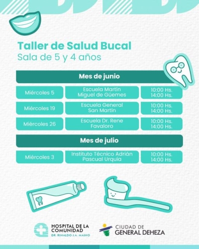 TALLER DE SALUD BUCAL PARA LOS MÁS PEQUEÑOS