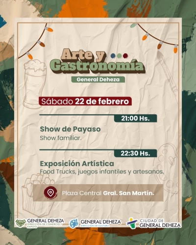 ¡ARTE Y GASTRONOMÍA, LA SUMA PERFECTA!