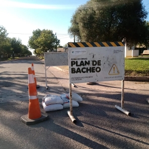 PLAN DE BACHEO EN LA CIUDAD.