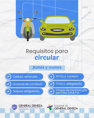 ¿ESTÁS AL DÍA CON LA DOCUMENTACIÓN PARA CIRCULAR EN VEHÍCULO?