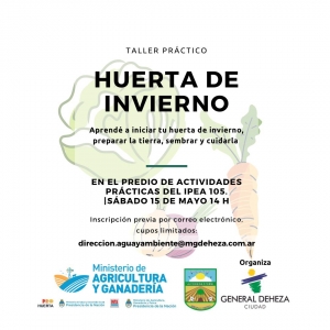 TALLER PRÁCTICO DE HUERTA DE INVIERNO.