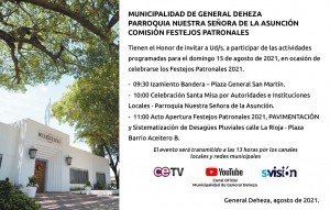 FESTEJOS PATRONALES DE GENERAL DEHEZA