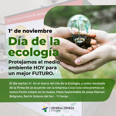 DÍA DE LA ECOLOGÍA.