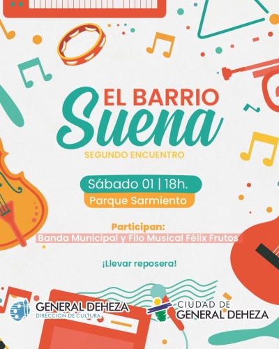 EL BARRIO SUENA - EN PARQUE SARMIENTO