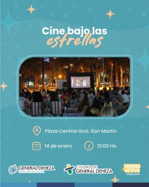 LLEGA...¡CINE BAJO LAS ESTRELLAS!