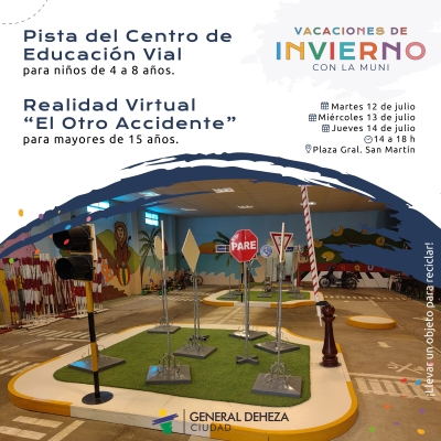 ¡VACACIONES DE INVIERNO CON LA MUNI HOY!