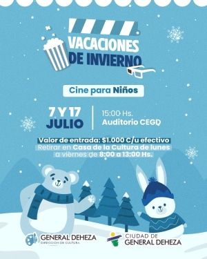 ¡VACACIONES DE INVIERNO EN EL CINE!
