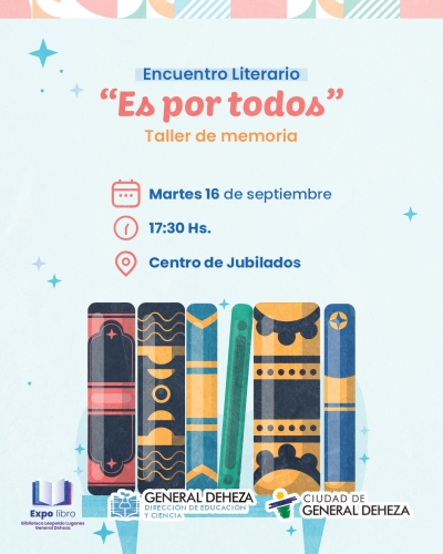 ENCUENTRO LITERARIO "ES POR TODOS"