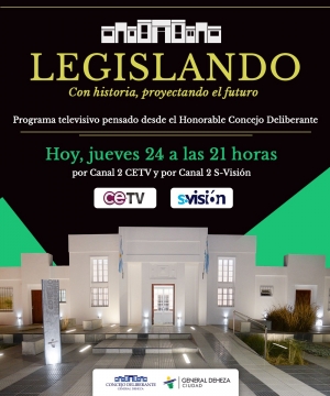 LEGISLANDO, POR TV . UN NUEVO ENCUENTRO.