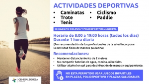 FLEXIBILIZACIÓN DE ACTIVIDADES DEPORTIVAS.