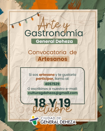 ARTE Y GASTRONOMÍA UN EVENTO PARA REUNIRSE