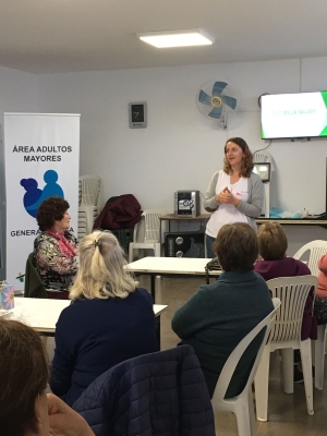 TALLER DE SALUD PARA ADULTOS MAYORES.