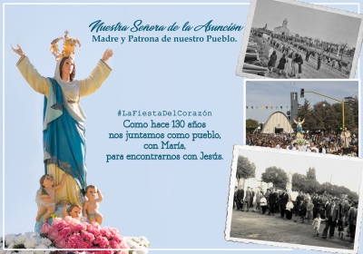 15 DE AGOSTO FESTEJOS PATRONALES.