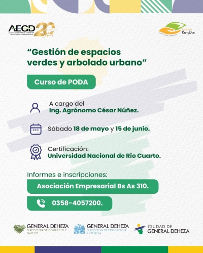 PRÓXIMAMENTE CURSO DE PODA.