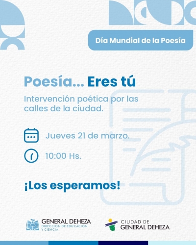 21 DE MARZO - "POESÍA ERES TÚ" -  EN EL DÍA MUNDIAL DE LA POESÍA.