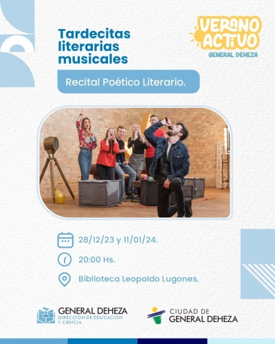 SUMATE A LAS TARDECITAS LITERARIAS.