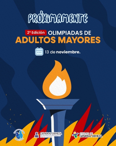 ¡Se viene la 2° Edición de las Olimpiadas de Adultos Mayores!