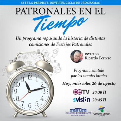 PATRONALES EN EL TIEMPO.