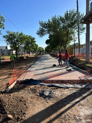 OBRA DE SISTEMATIZACIÓN EN BV. PUEYRREDÓN.