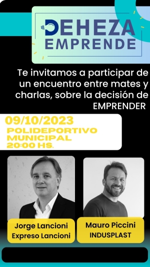 DEHEZA EMPRENDE. DISERTACIÓN Y TALLER.