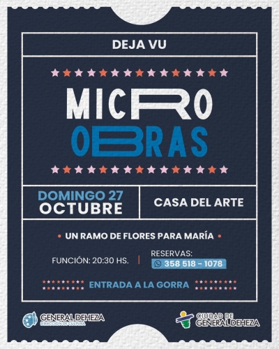 MICROOBRAS DEL TALLER DE TEATRO DEJA VU