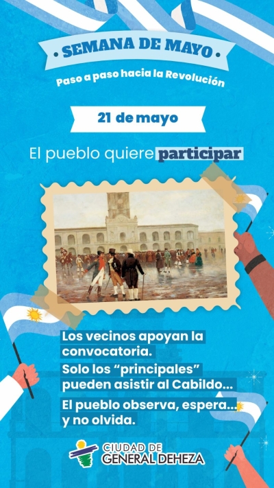 EN EL MARCO DE LA SEMANA DE MAYO