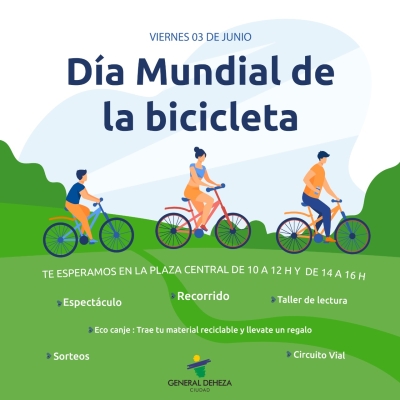 DÍA MUNDIAL DE LA BICICLETA.