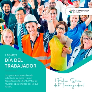 ¡FELIZ DÍA DEL TRABAJADOR!