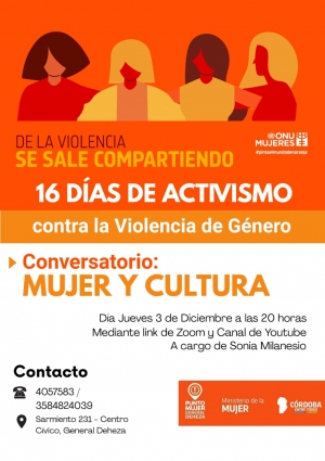 CONVERSATORIO SOBRE MUJER Y CULTURA.