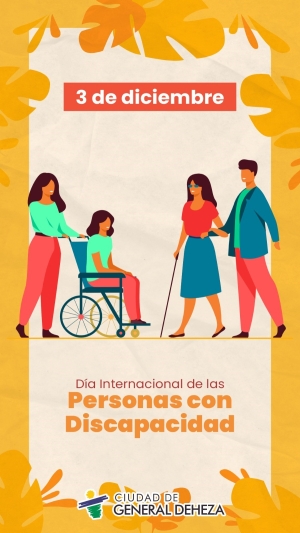 3 DE DICIEMBRE - DÍA DE LAS PERSONAS CON DISCAPACIDAD
