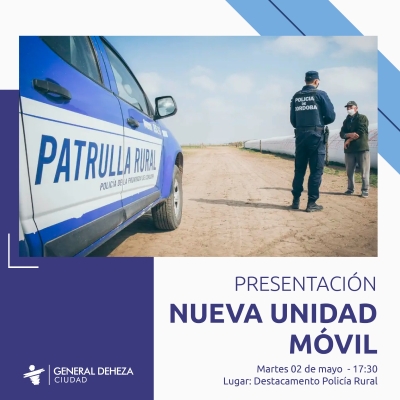 HOY, PRESENTACIÓN DE NUEVA UNIDAD MÓVIL.