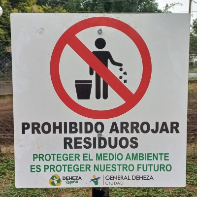 RESIDUOS EN LA VÍA PÚBLICA.