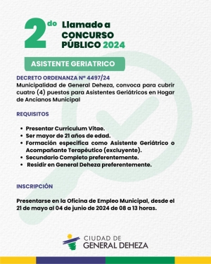 LLAMADO A CONCURSO PÚBLICO - HOGAR HOSPITAL DE LA COMUNIDAD "DR. RINALDO J.A. MAINO"